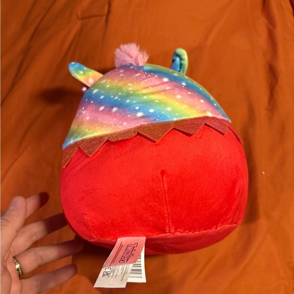 Squishmallows Prim 6" Unicorn Twizzlers Licorice Candy Rainbow - Picture 2 of 3